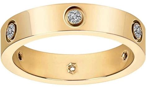 cartier silver ring dupe|knock off cartier rings.